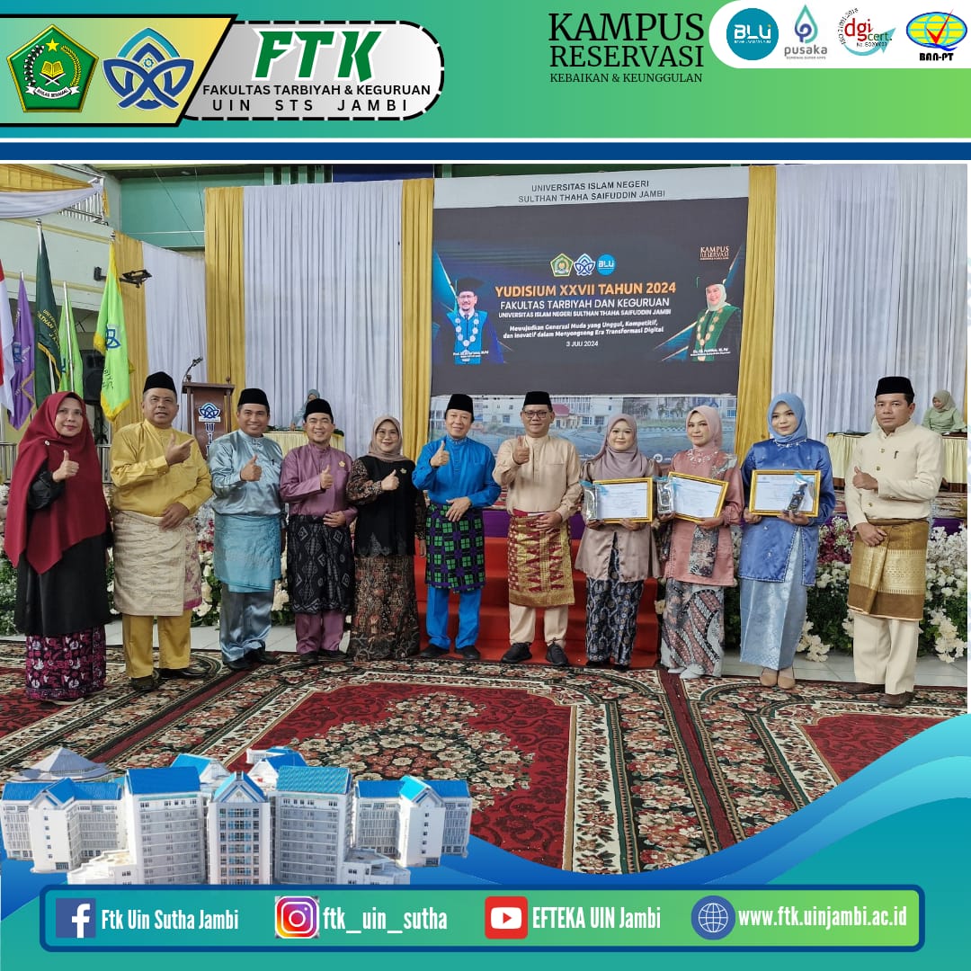 Gelar Yudisium ke-XXVII, FTK Luluskan 500 Sarjana Pendidikan