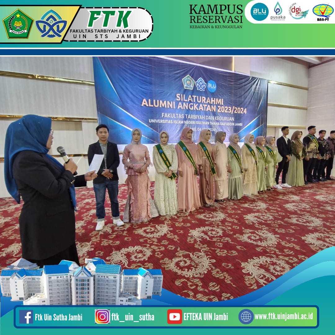 FTK Gelar Silaturrahmi dan Pengukuhan Ikatan Alumni Tahun 2024
