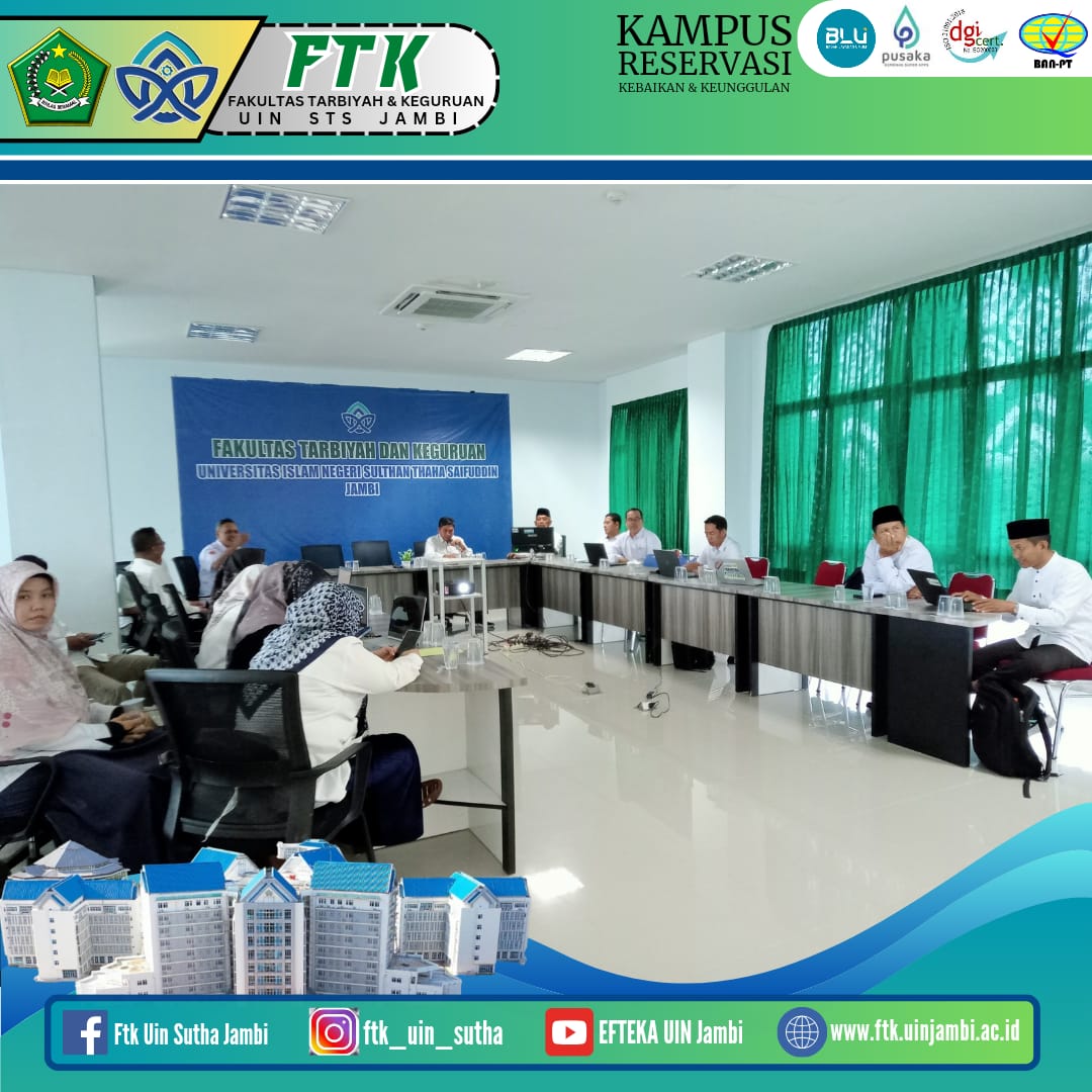 FTK Gelar Rapat Persiapan Expo APT: Tingkatkan Kualitas Menuju UIN STS Jambi Unggul