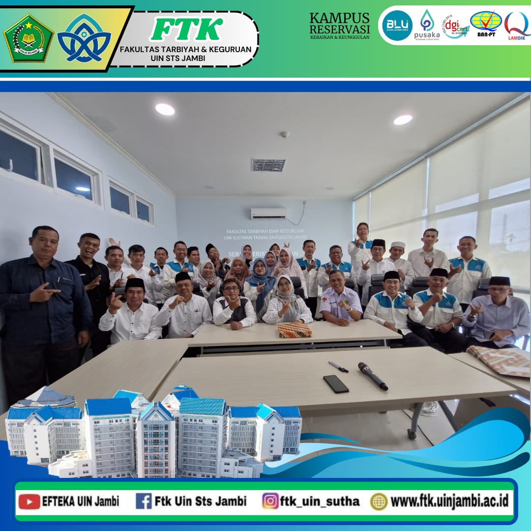 FTK Resmi Laksanakan Serah Terima Jabatan Pimpinan Periode 2024-2028