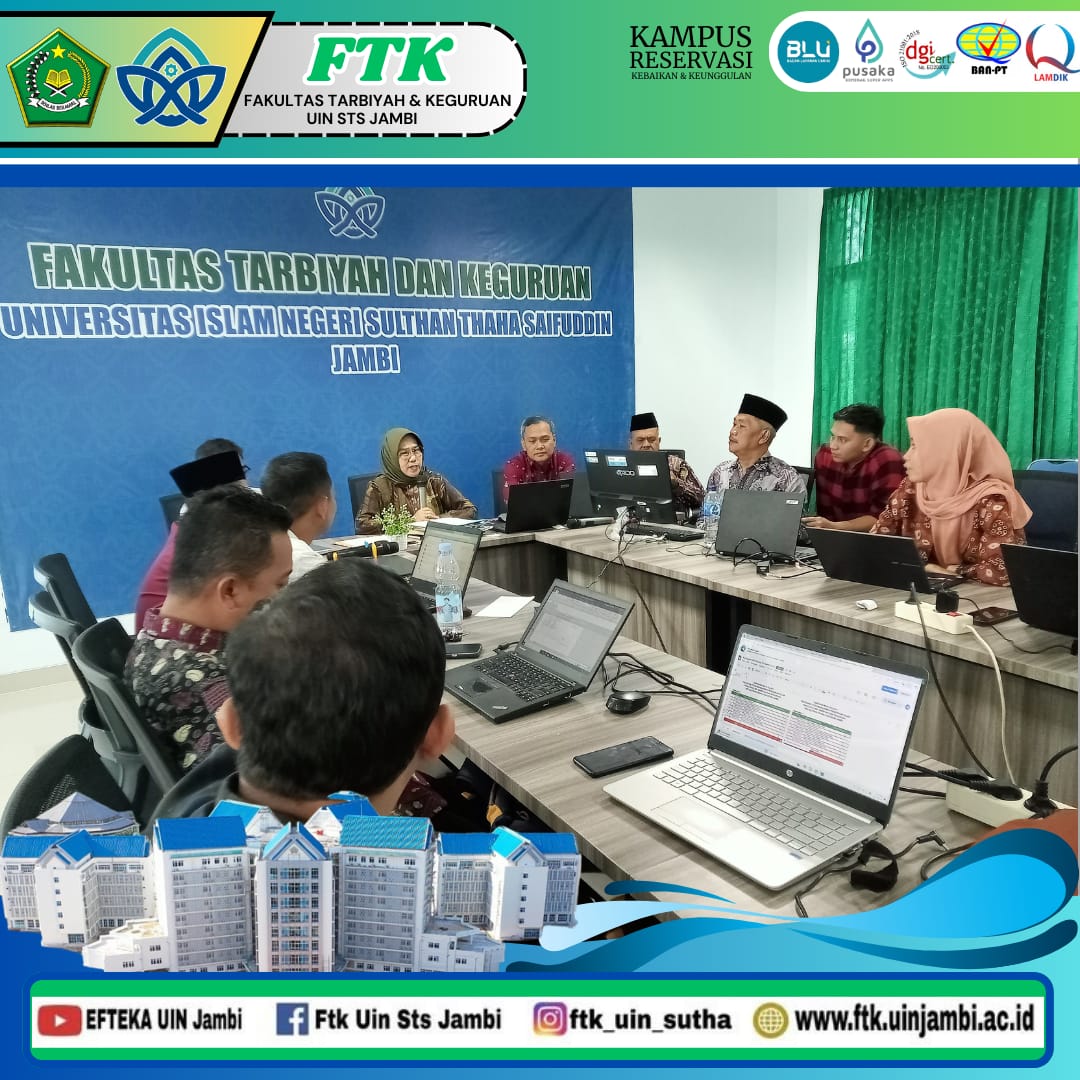 FTK Gelar Rapat Lanjutan Penyusunan Roster Perkuliahan Semester Genap 2025