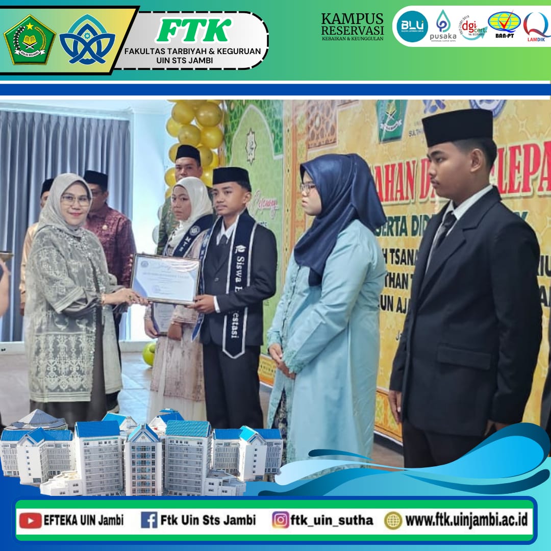 Dekan FTK Hadiri Pelepasan dan Perpisahan 115 Siswa MTs Laboratorium