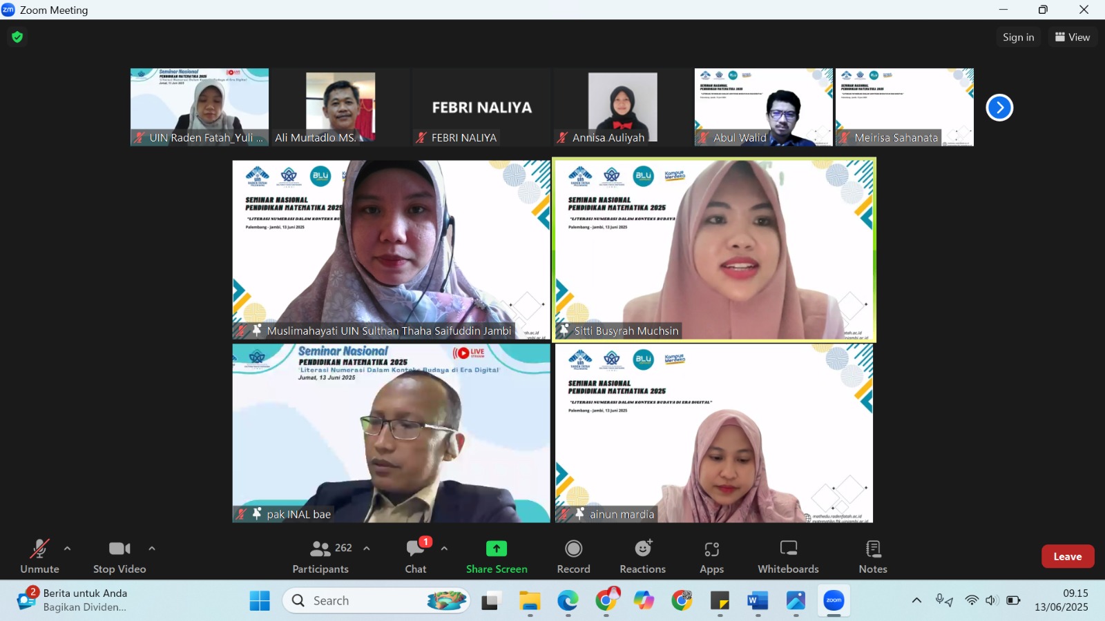 Seminar Nasional Pendidikan Matematika 2025 Sukses Digelar Kolaborasi ...