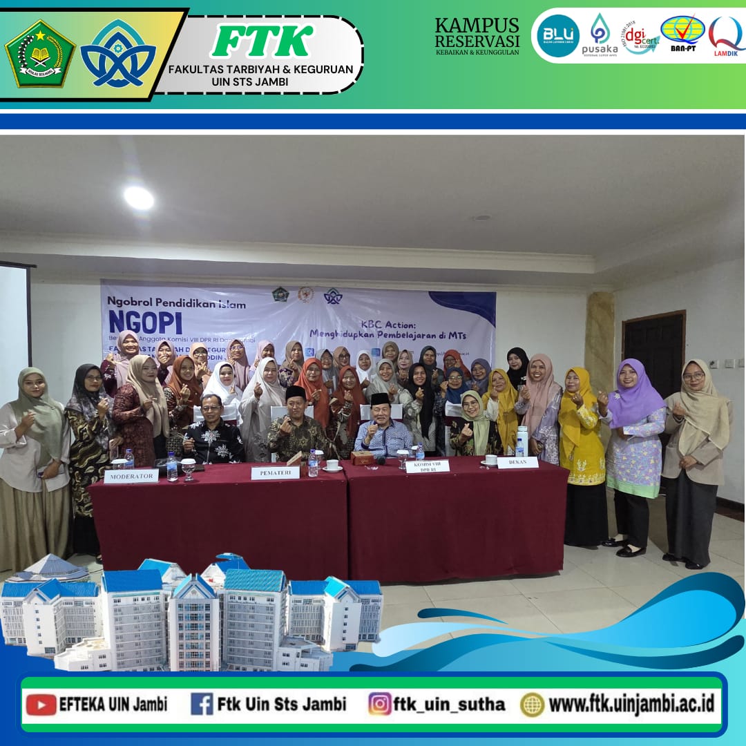NgoPI: FTK UIN Jambi Hadriskan Zulfikar Achmad Anggota Komisi VIII DPR RI, Bahas KBC di Muara Bungo