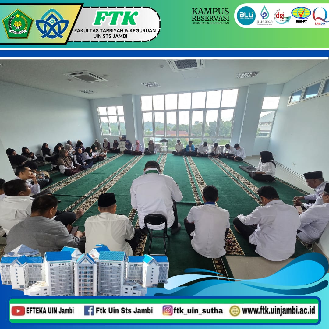 Istighotsah Bulanan FTK: Menyemai Nilai Spiritual di Tengah Kesibukan Akademik