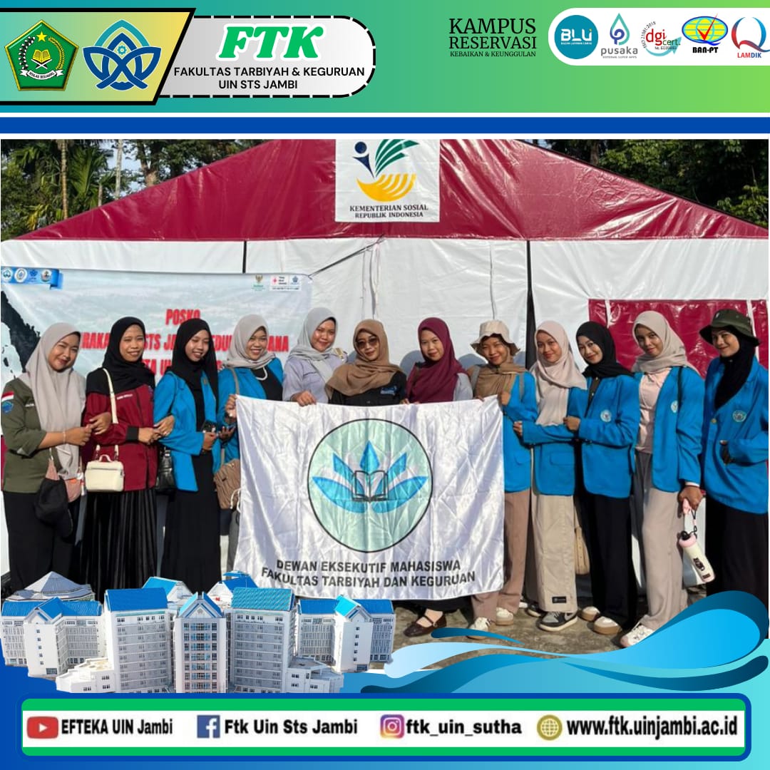 Aksi Nyata Mahasiswa: Ketua DEMA FTK Terjun Jadi Relawan Satgas Bencana di Sumatera Barat