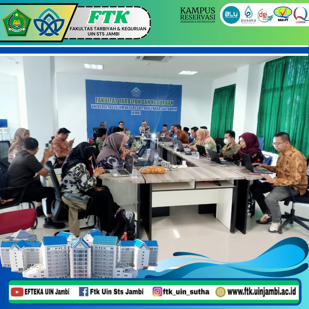 Perkuat Kurikulum OBE, FTK Gelar Rapat Bahas Capaian Pembelajaran Lulusan (CPL)