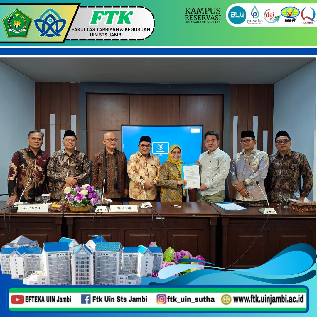 Jalin Kerja Sama, FTK UIN Jambi dan UIN Banten Siap Perkuat Sinergi Tridarma Perguruan Tinggi