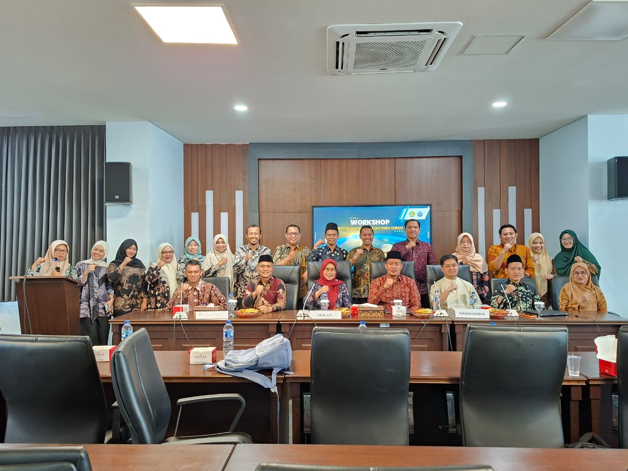 Prodi Tadris Fisika FTK UIN Jambi Gelar Workshop Penyusunan Bahan Kajian Fisika Qur’ani